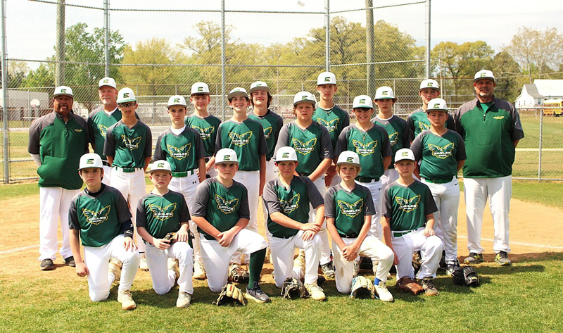 2026 Middle School Baseball Team